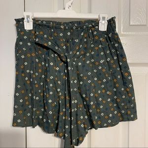 Anthropologie Paperbag Shorts